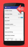 3G - 4G Fast Internet Browser 스크린샷 3