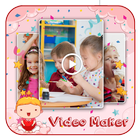 Funny Video Maker ไอคอน