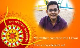 Raksha Bandhan Photo Frame2016 captura de pantalla 1