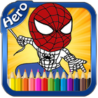 SuperHero Coloring Book 图标