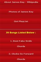 All Songs of James Bay اسکرین شاٹ 2