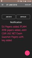 IITJAM 2019:CSIR UGC NET: papers books Notes Tips Plakat