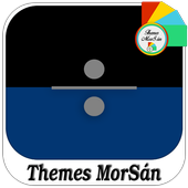 DiviSán ÷ Blue _ Xperia Theme icon