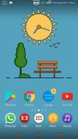 Minimalist Day : Xperia Theme 截图 1