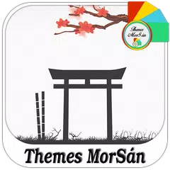 Sakura Orange : Xperia Theme APK download