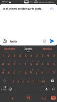 Sakura Orange : Xperia Theme স্ক্রিনশট 2