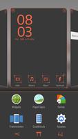 Sakura Orange : Xperia Theme ภาพหน้าจอ 3