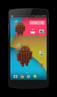 KitKat Clock Widget syot layar 3