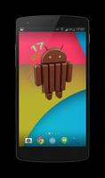 KitKat Clock Widget syot layar 2