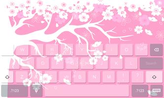 Japan Theme Cute Keyboard ảnh chụp màn hình 1