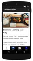 Japanese Healthy Recipes Poster
