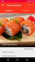 Cocina Japonesa الملصق