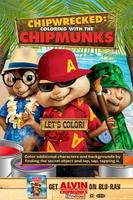 Chipwrecked: Chipmunk Coloring الملصق