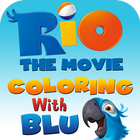 Rio: Coloring with Blu أيقونة