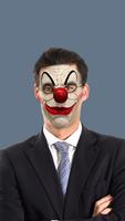Killer Clown Mask Photo Editor Affiche