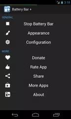Battery Bar + FREE MIUI style APK download