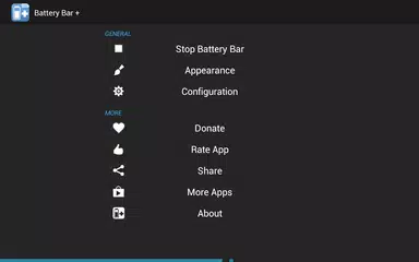 Battery Bar + FREE MIUI style APK download