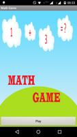 Math Game Plakat