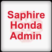 Saphire Honda Jobcard Cartaz