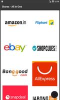 Online Shopping - All in One App Plakat