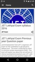 Jet Exam Preparation Test Affiche