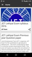 Jet Exam Preparation Test poster