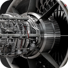 Jet Engine Turbine Live WP icon