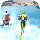 Water Jetpack 3D: flying Speed Racing أيقونة