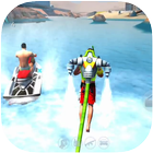 Water Jetpack 3D: flying Speed Racing आइकन