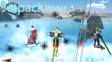 Water Jetpack 3D: flying Speed Racing syot layar 1