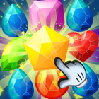 Jewels Gems Quest - Match 3 Game icône