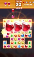 Jewels Match: Match 3 Puzzle game Affiche