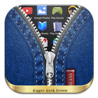 Jeans Zipper Lock Screen icon