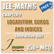 JEE MATHS LOGARITHM, SURDS AND
