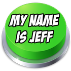 My name is Jeff Button آئیکن