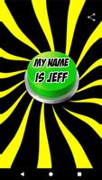 My name is Jeff Button poster