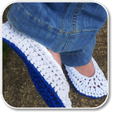 Crochet Slippers icône