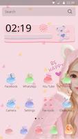Jelly Girl Theme Affiche