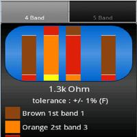 resistor color code capture d'écran 1