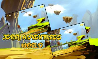 Jerry adventures world cheese الملصق