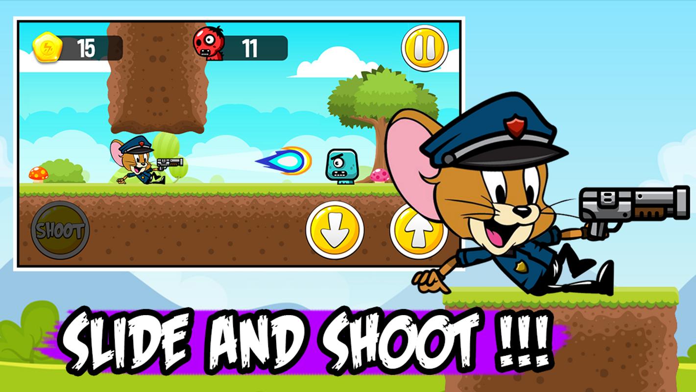 Jerry The Shooter Run New Tom and Jerry Game 2018 for Android APK