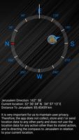 Jerusalem Compass poster