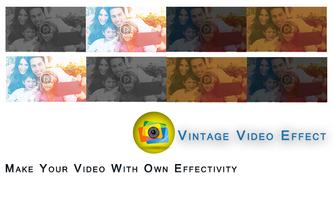 Vintage Prisma Video Effect plakat