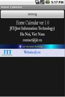 Home Calendar スクリーンショット 1