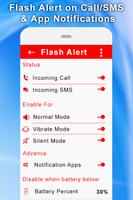 Flash Alert On Call/SMS Poster