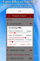 Flash Alert On Call/SMS captura de pantalla 2