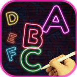 Glow Drawing ABCD