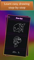 Glow Drawing Fish 截图 1