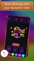Glow Drawing Fish تصوير الشاشة 2