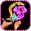 Glow Drawing Tattoo